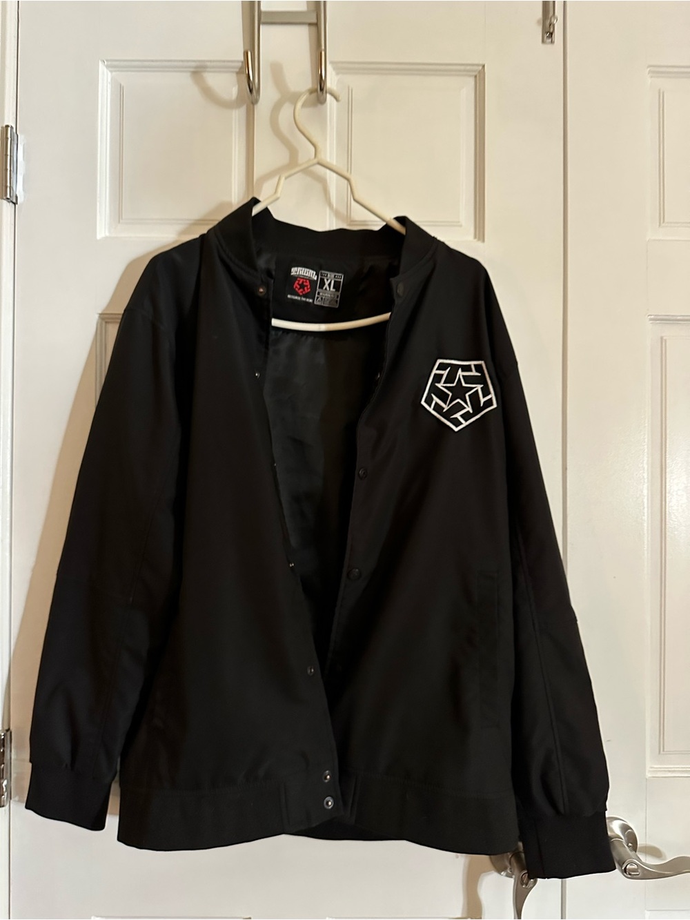 Tribal Black Bomber Jacket